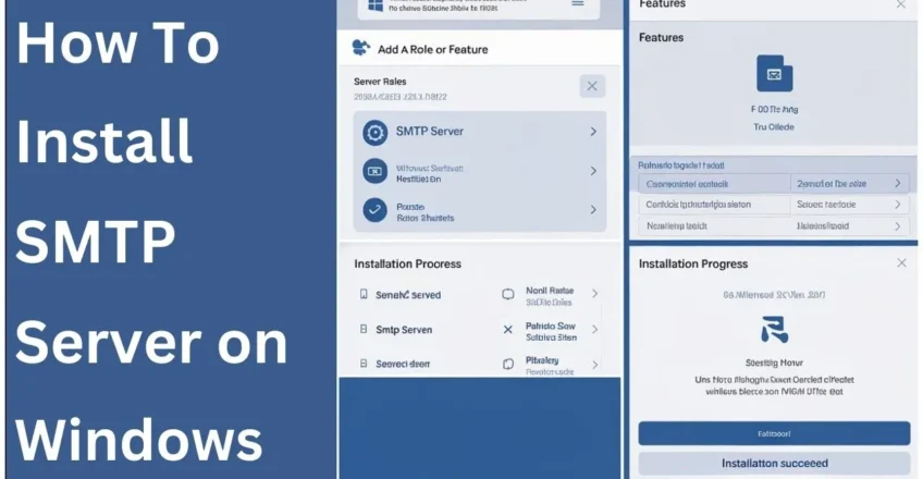 How To Install SMTP Server on Windows Server
